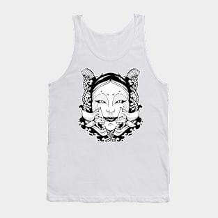 Japanese Oni X Noh Tank Top